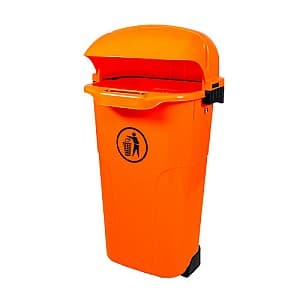 Мусорное ведро Europlast SDP50 50L Orange