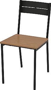 Scaun fier IKEA Sandsberg Negru/Vopsit Maro