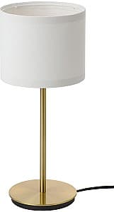 Настольная лампа IKEA Ringsta/Skaftet 41см Белый/Латунь
