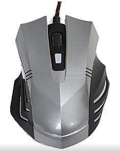 Игровая мышь Omega Mouse Gaming 1200-1600-2400-3200dpi 6D Silver/Black