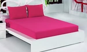 Husa pentru saltea Salt Confort Frotir 160x200 Pink