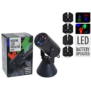 Проектор изображения для нового года Christmas с 4 изображениями: Хэллоуин,День рождения,С Рождеством,Новый год