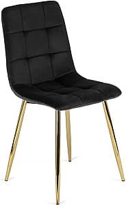 Железный стул Mebel Elite York Черный/Золотистый