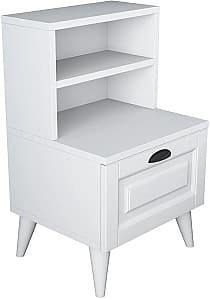 Прикроватная тумбочка Mirage Meble BD105 Белый