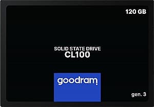 SSD накопитель Goodram 2.5" SSD 120GB CL100 Gen.3 (SSDPR-CL100-120-G3)