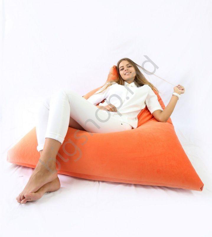 Кресло мешок Because Triangle Bean Bag - Orange