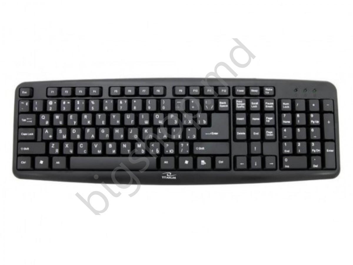 Tastatura Titanum USB Black, TKR101