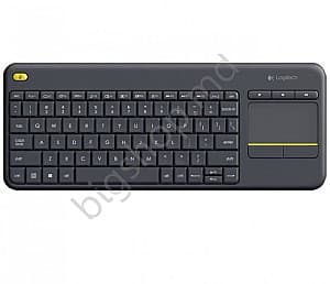 Tastatura Logitech Wireless K400 Plus Multi-Device Black