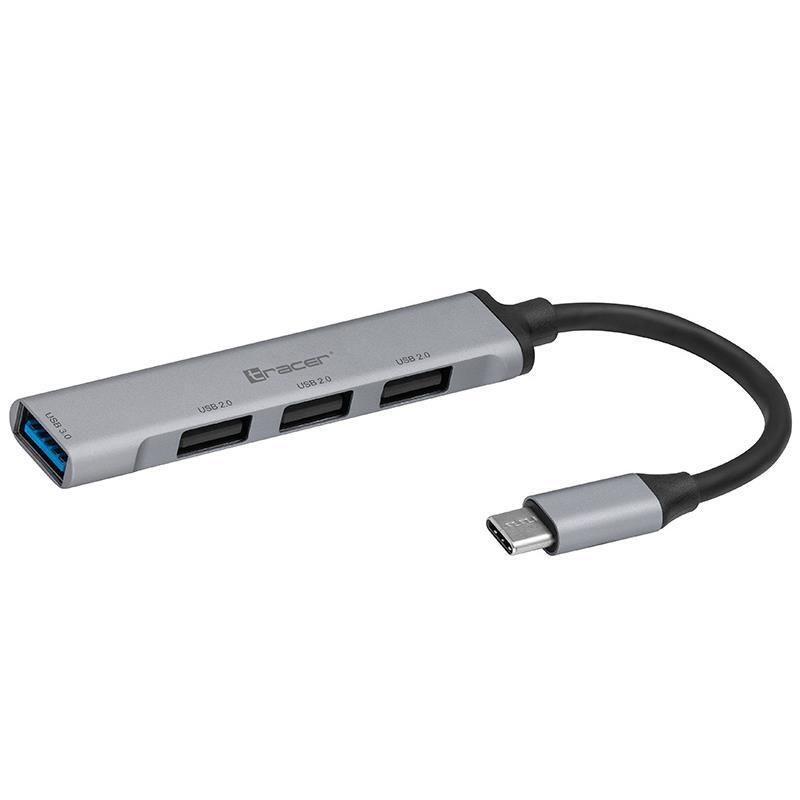 USB сablu Tracer HUB USB 3.0 H40 4 ports