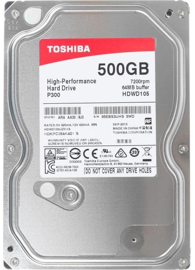 HDD Toshiba HDWD105UZSVA 500GB