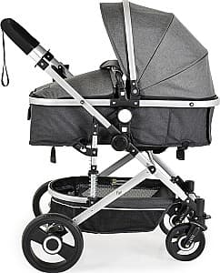 Carucior 2 in 1 Moni Ciara Grey-Black