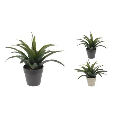 Flori artificiale ProGarden Aloe în ghiveci