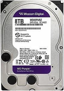 Жесткий диск (HDD) WESTERN DIGITAL Caviar Purple 8TB WD85PURZ