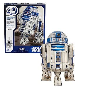 3D Puzzle Spin Master 4D Puzzle: Robotul R2D2