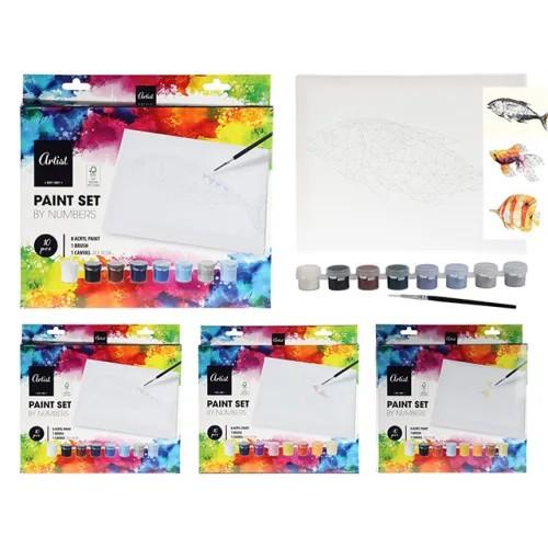 Картина по номерам Artist 24X30см 3 модели