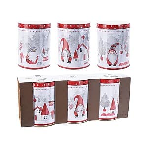 Recipiente pentru condimente Christmas Pitic D10cmXH14cm