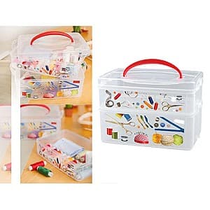 Ящик для хранения Bytplast Шитье, 5л 2 отделения