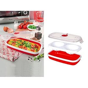 Set de recipiente alimentare Snips pentru gatirea cu microunde ou/omlete