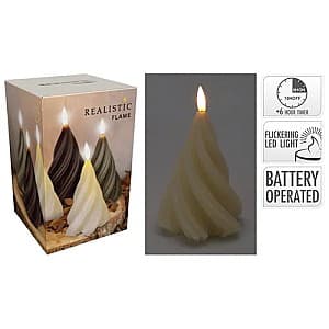 Новогодние украшение Christmas Свеча-елка