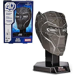 3D Puzzle Spin Master 4D Build Black Panther