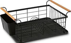 Сушилка для посуды Tadar Black/Wooden handles