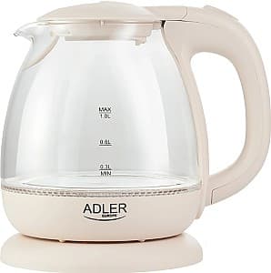 Электрочайник Adler AD 1283 Glass Сream