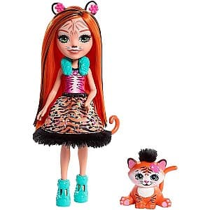 Papusa Enchantimals Tanzie Tiger FRH39