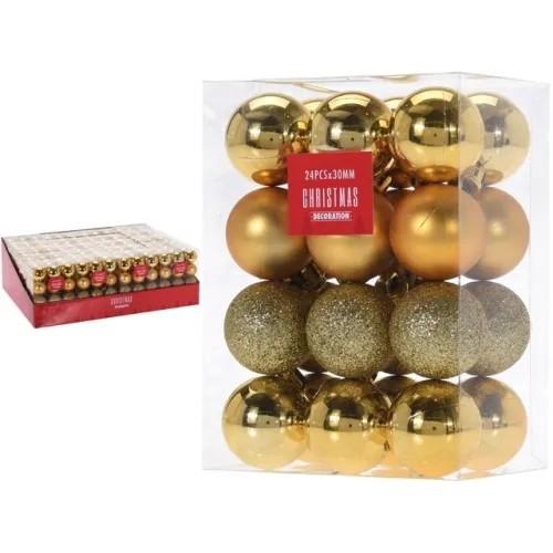 Игрушки для ёлки Christmas 24X30мм, 3 модели