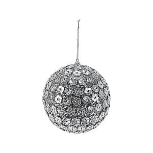 Игрушки для ёлки Christmas с блестками