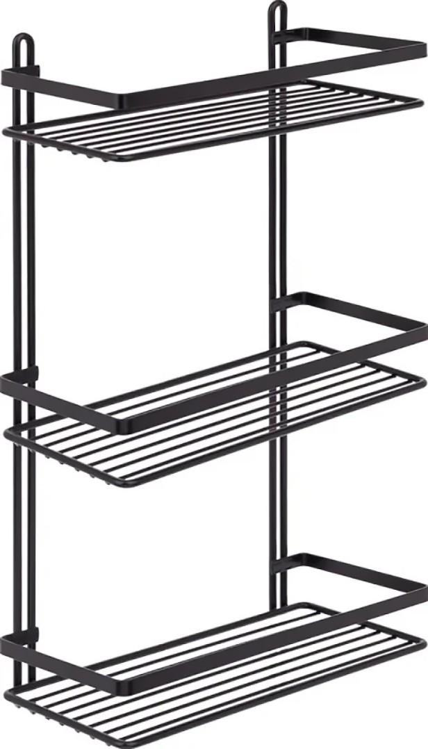 Полка для ванных комнат TEKNOTEL Black ES065