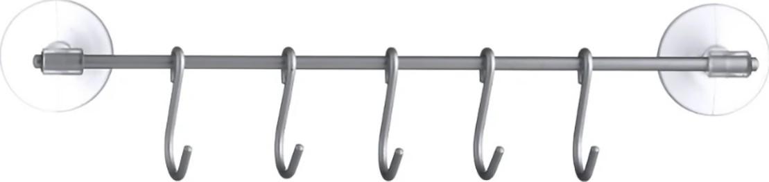 Cuier pentru baie prosoape Axentia Aluminium (282465)