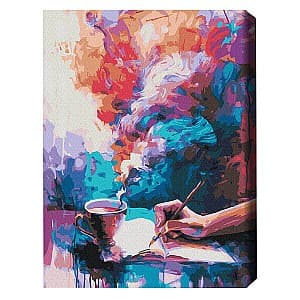 Tablou pe numere BrushMe Parfumul gândurilor 40*50 cm (în cutie) BS53962