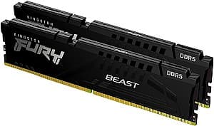 Оперативная память Kingston Fury Beast Expo 64GB(2x32GB) DDR5-6000MHz (KF560C30BBEK2-64)