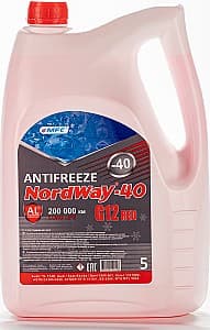 Antigel NordWay G12 Red -40 5L