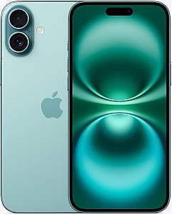 Мобильный телефон Apple iPhone 16 Plus 256ГБ Бирюзовый