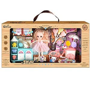 Кукла Essa Toys ,,Стильная кукла с фургоном мороженого" A286-80