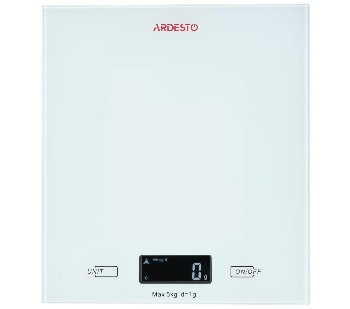 Весы кухонные Ardesto SCK-893W