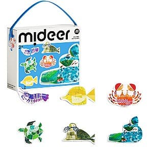 Puzzle Mideer „Animale marine”, 6 în 1 MD1463