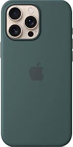 Husa pentru telefon Apple iPhone 16 Pro Silicone Case with MagSafe Lake Green MYYR3