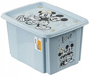 Cos pentru jucarii Keeeper Mickey Mouse Cloudy Blue (12239684) 45L