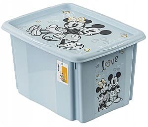 Cos pentru jucarii Keeeper Mickey Mouse Cloudy Blue (12238684) 30L