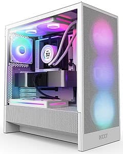 Корпус NZXT H5 Flow RGB White (CC-H52FW-R1)