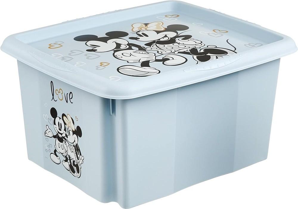 Корзина для игрушек Keeeper Mickey Mouse Cloudy Blue (12237684) 24л