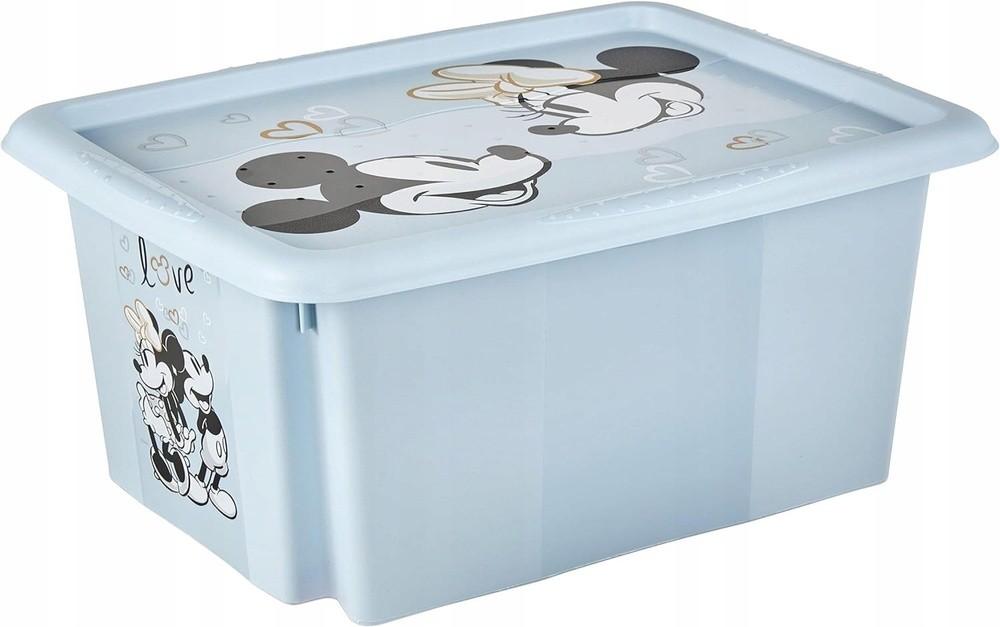 Корзина для игрушек Keeeper Mickey Mouse Cloudy Blue (12236684) 15л