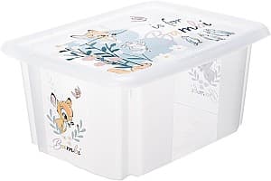 Cos pentru jucarii Keeeper Bambi Transparent (12236001) 15L