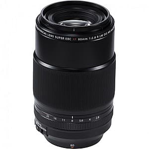 Obiectiv foto Fujinon XF80mmF2.8 R LM OIS WR Macro