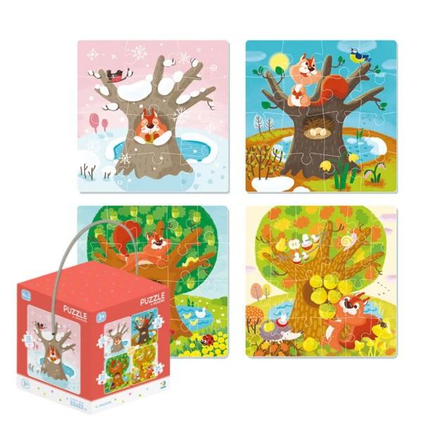 Puzzle Dodo „Anotimpuri”, 72 el.