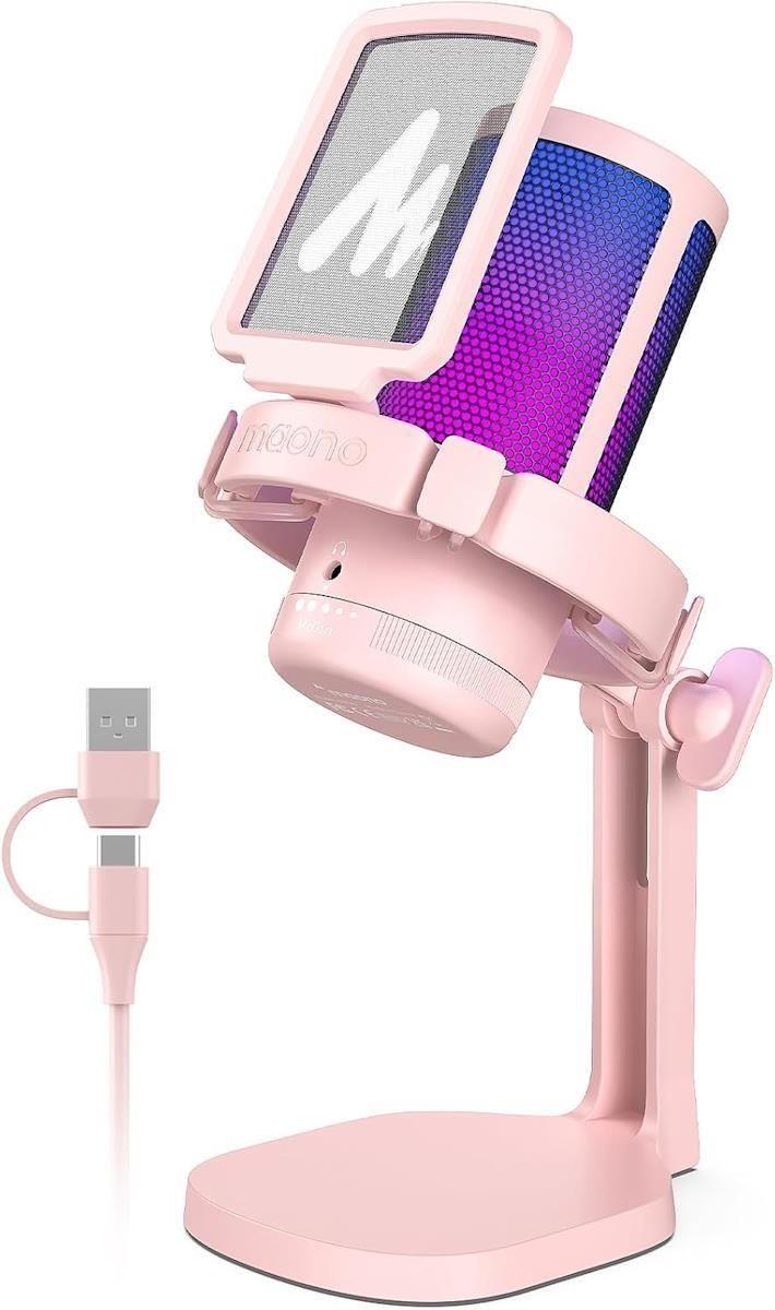 Микрофон Maono DGM20 Pink