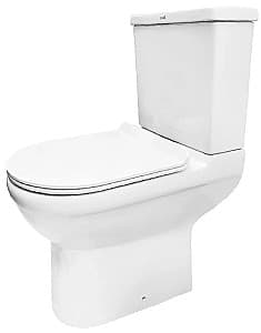 Vas WC compact Orient Ceramic Croma No-Rim+Capac Duroplast