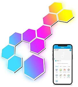 Iluminare inteligenta GOVEE Glide Hexa Light Panels